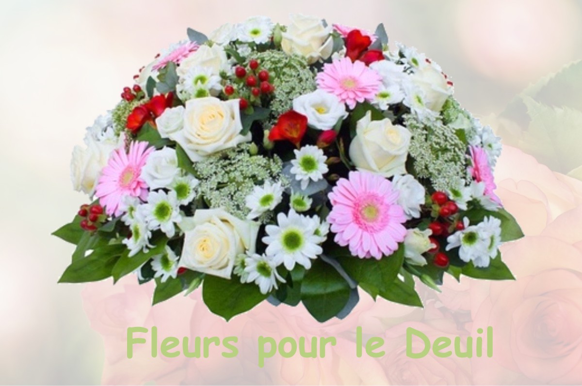 fleurs deuil AUTHUME